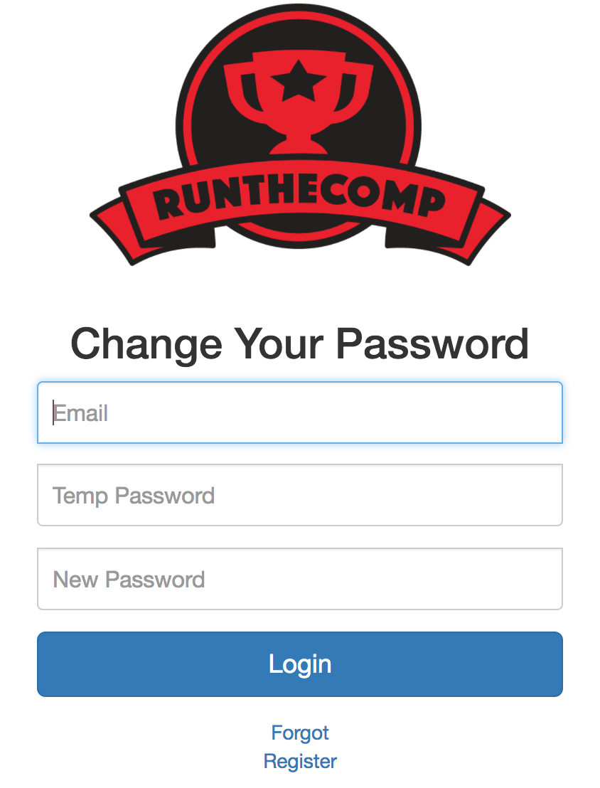 Admin change password