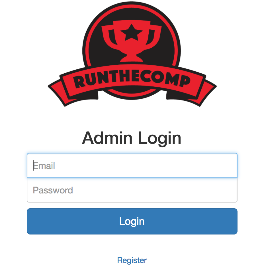 Admin login